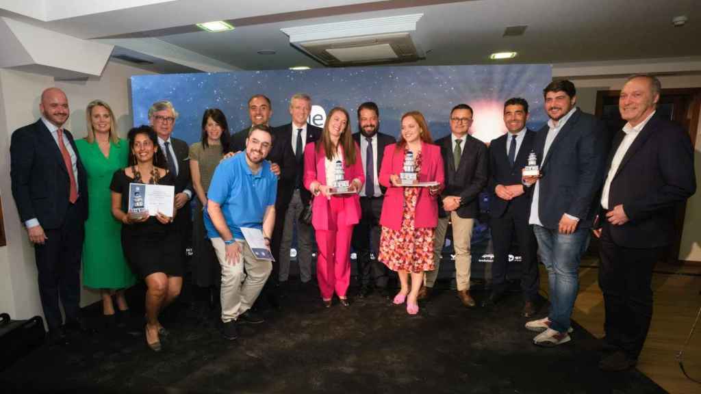 Ganadores de los Premios AJE Galicia 2024.
