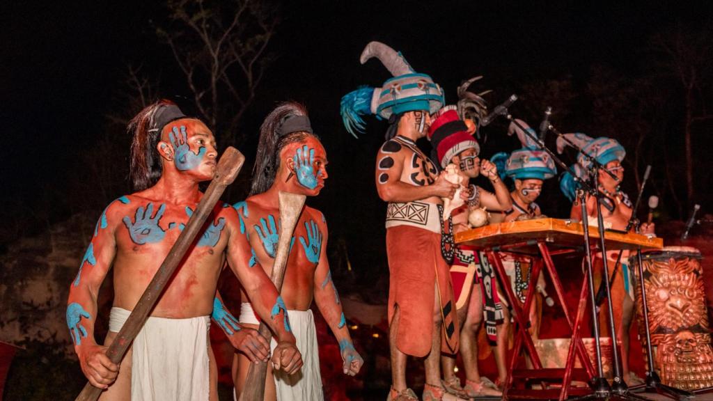 La bienvenida de los Platino a la prensa en la Riviera Maya.