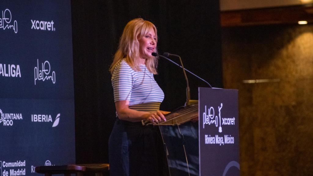 Cecilia Roth en la entrega del Platino de Honor 2024.