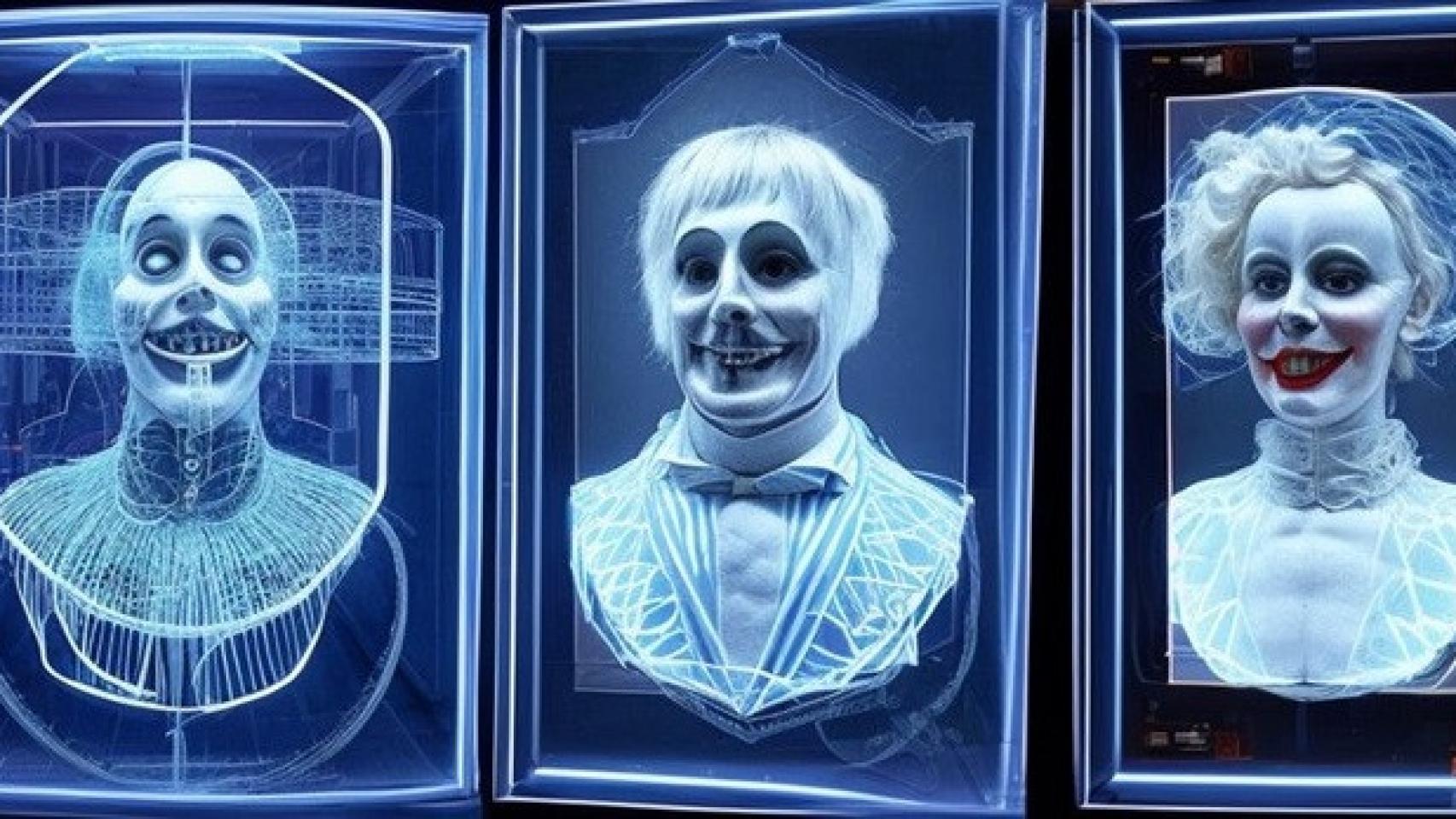 'The Ghosts of the Sideshow', de Geoffrey Lillemon, que integra la muestra 'The New Freak Show'