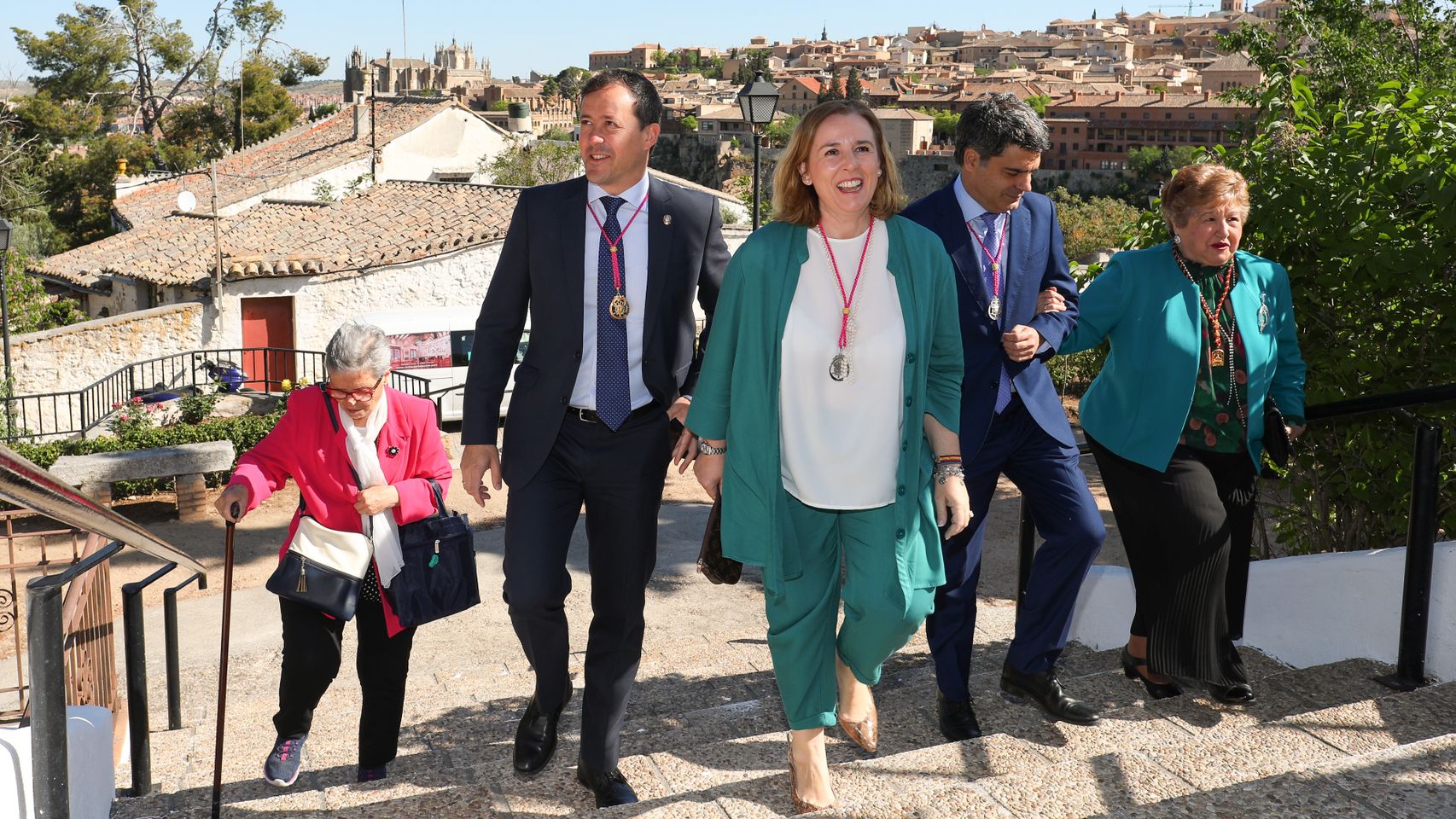 Carlos Velázquez en la romería de la Virgen de la Cabeza