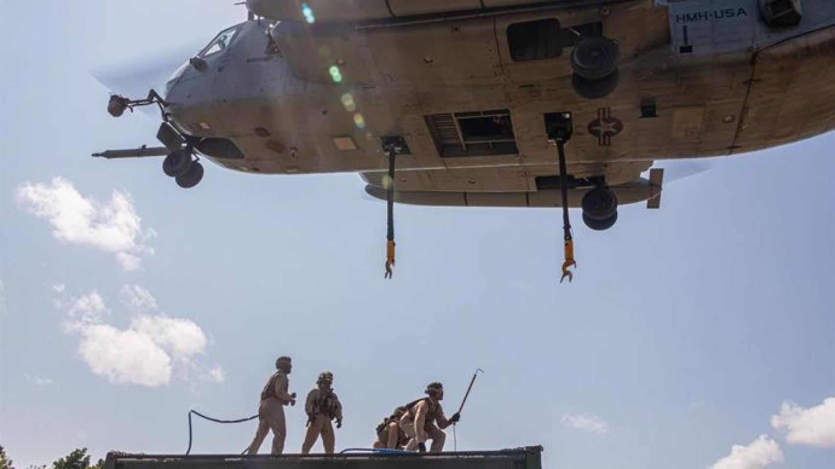 Un helicóptero militar de Japón, en una imagen de archivo.