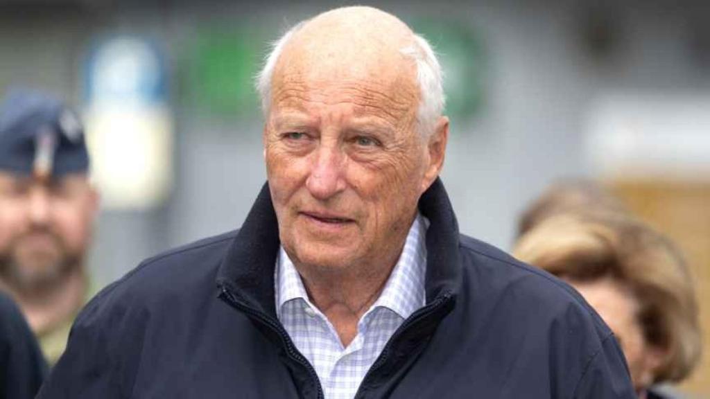 Harald de Noruega, en agosto de 2023.