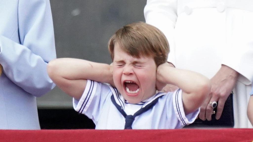 El príncipe Louis, durante el Jubileo de Platino de Isabel II.