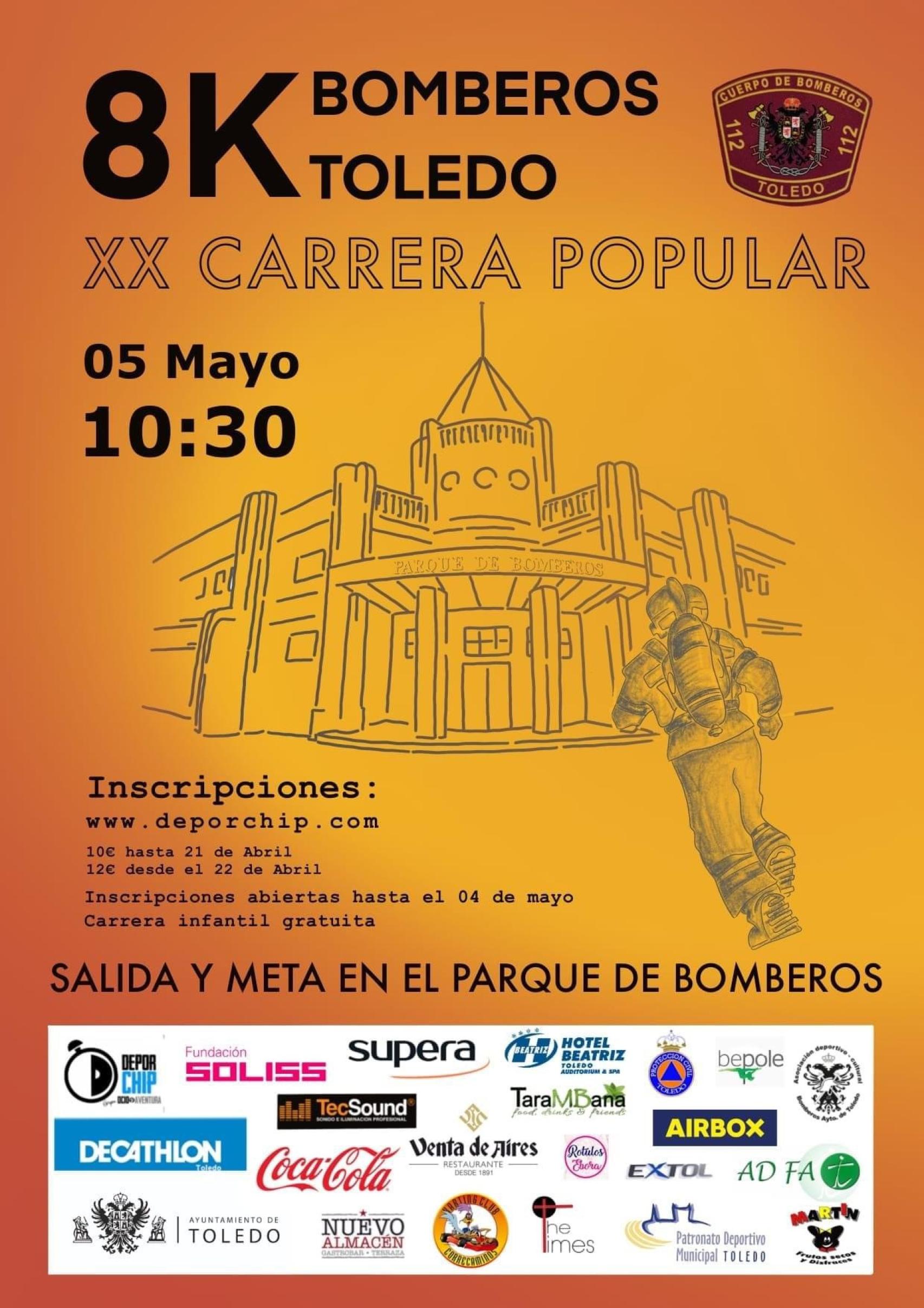 Cartel de la carrera. Foto: Ayuntamiento de Toledo.