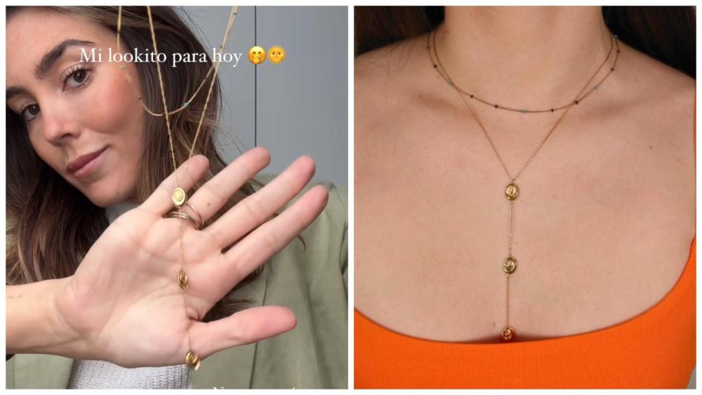 El collar de Anna Ferrer Padilla.
