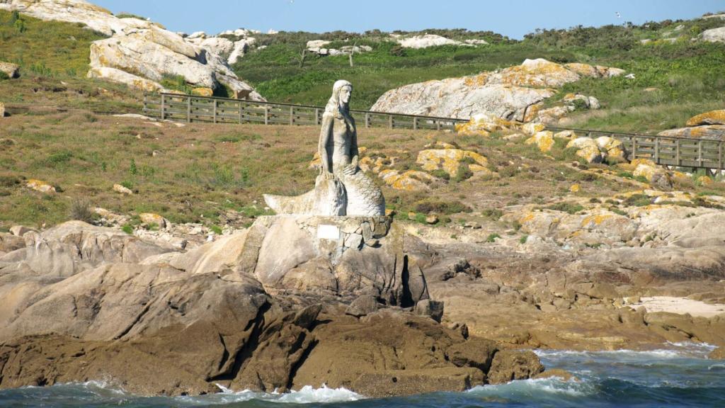 Sirena de la isla de Sálvora.