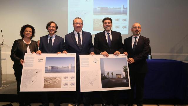 La Diputación de Alicante presenta el proyecto ganador del concurso para el Centro de Congresos de Alicante.
