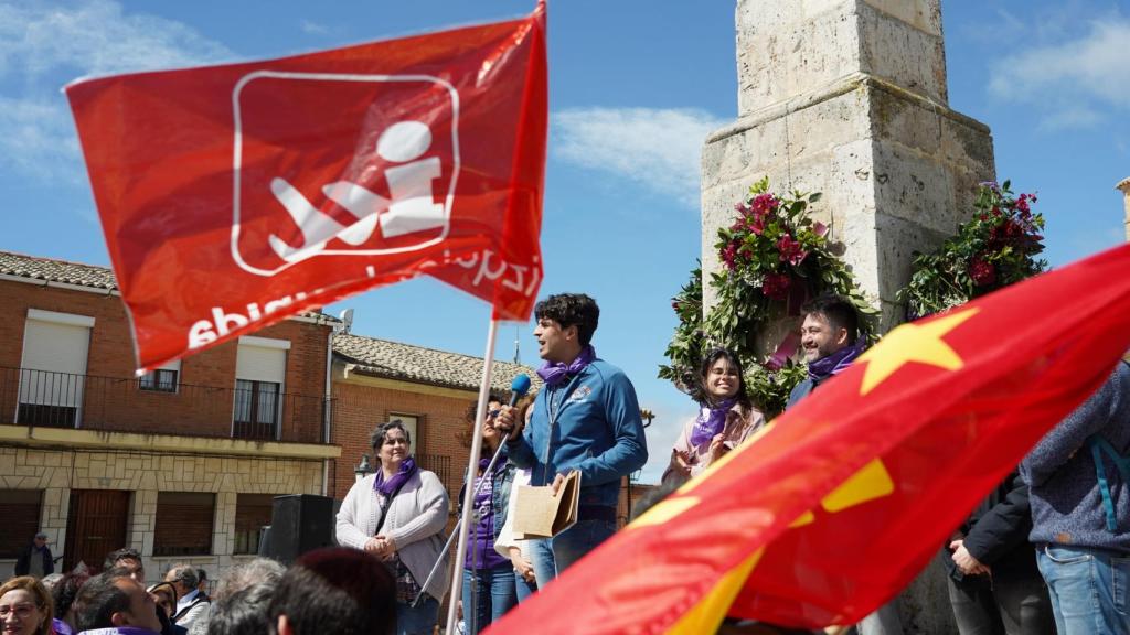 Izquierda Unida en el Día de Castilla y León en Villalar de los Comuneros