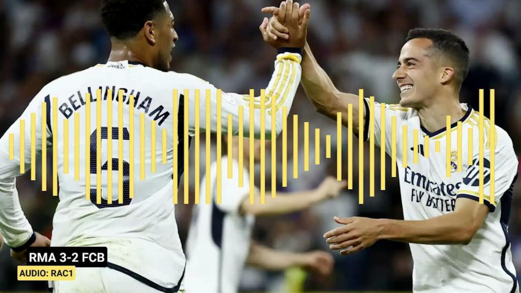 Imagen de Jude Bellingham y Lucas Vázquez de RAC1.