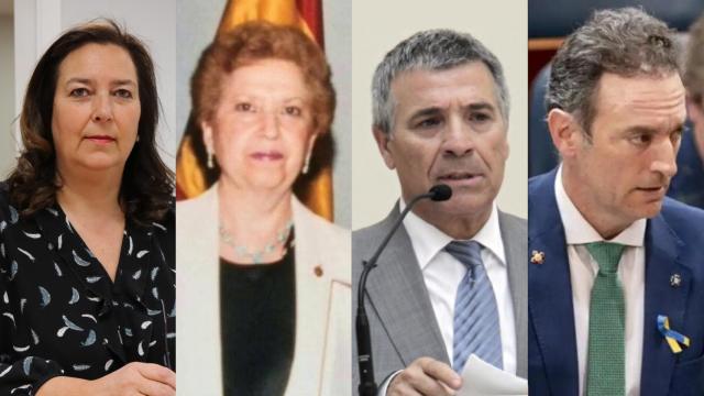 De izquierda a derecha, Maite Araluce, María Teresa del Pozo, Pepe Vargas y Daniel Portero.