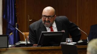 Koldo García Izaguirre, durante su comparecencia en el Senado.