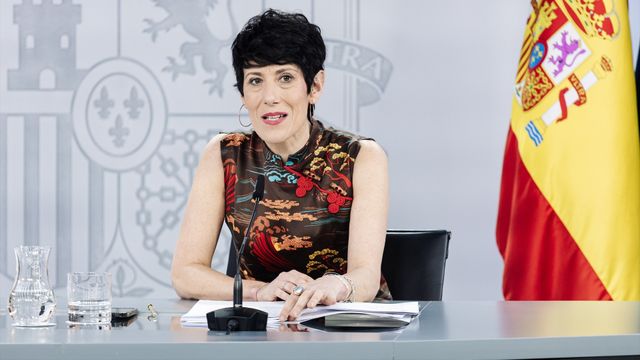 La ministra de Inclusión, Seguridad Social y Migraciones, Elma Saiz, en una imagen de archivo.