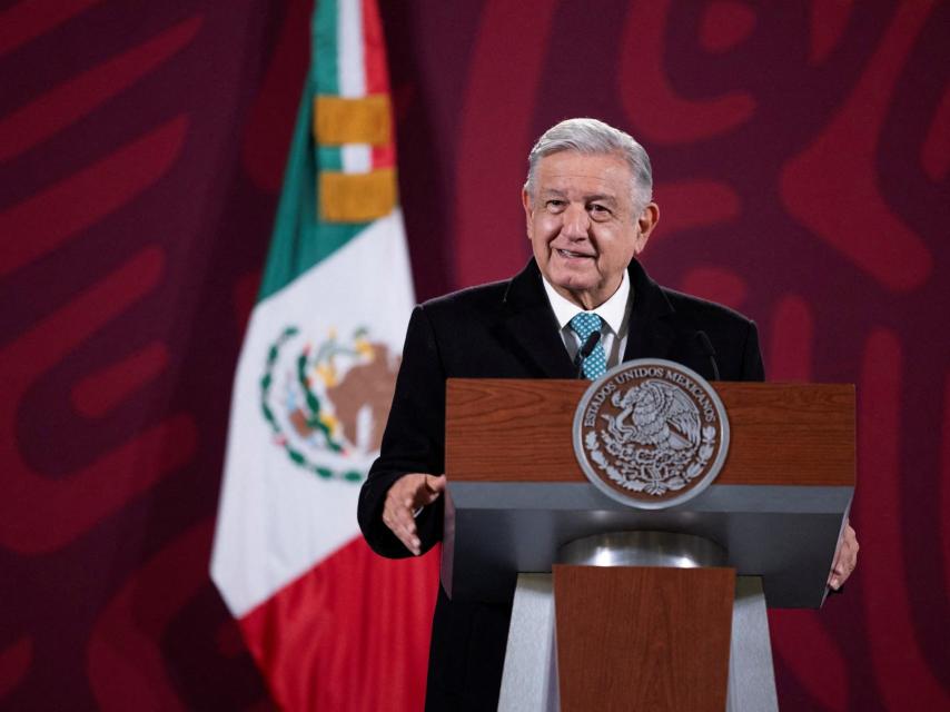 Andrés Manuel López Obrador, presidente de México.