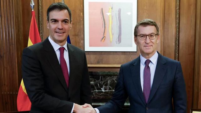 Pedro Sánchez y Alberto Núñez Feijóo.