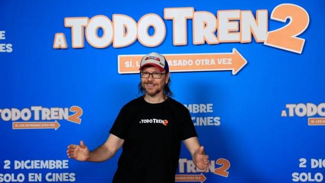 Santiago Segura en una presentación de una de sus películas.