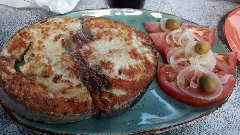 Uno de los platos del restaurante.
