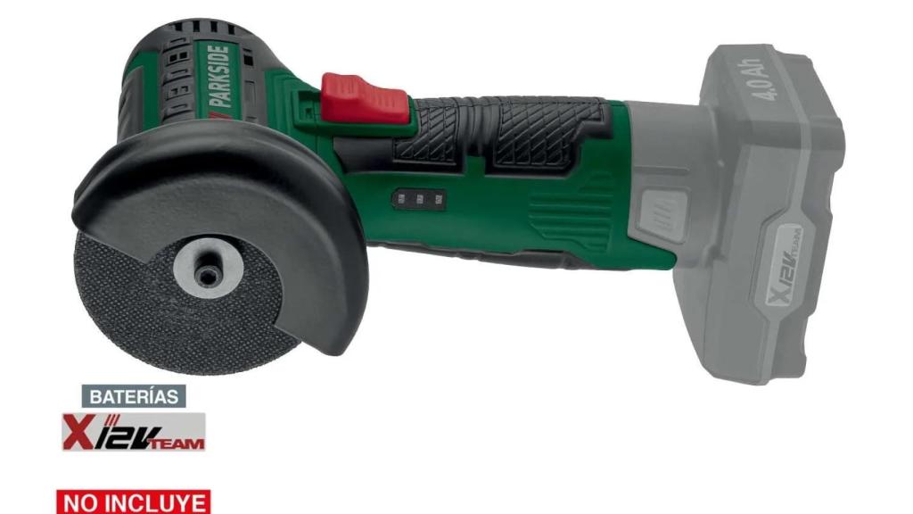 Amoladora angular de Lidl.