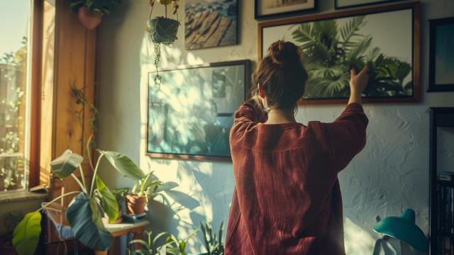 Cómo colgar un cuadro fácilmente