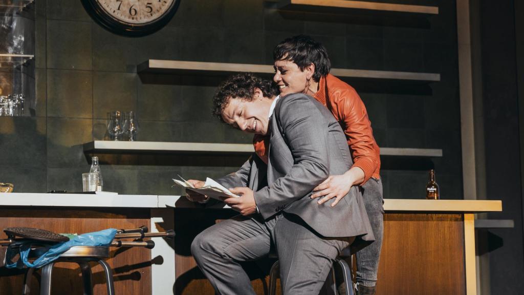 Vito Sanz y Anna Alarcón en 'Los guapos'. Foto: Luz Soria