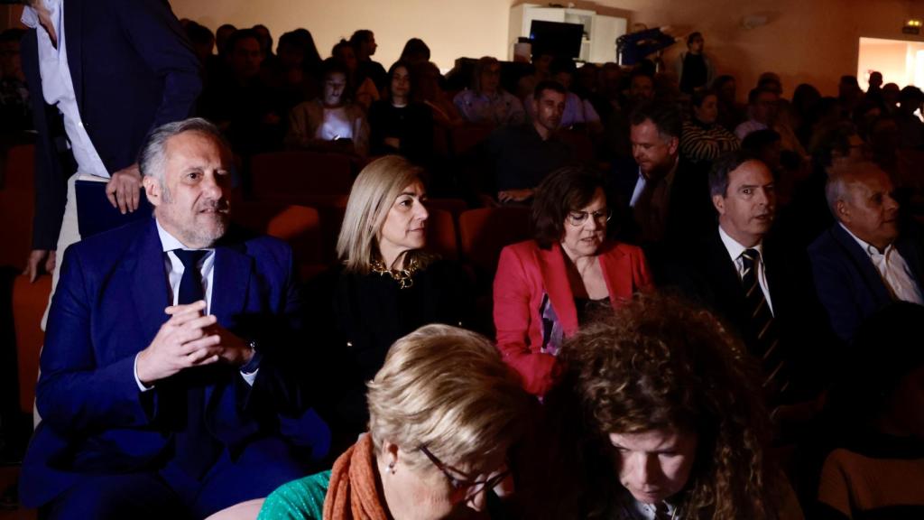 El presidente de las Cortes de CyL, Carlos Pollán, asiste al concierto de la Coscyl en Salamanca