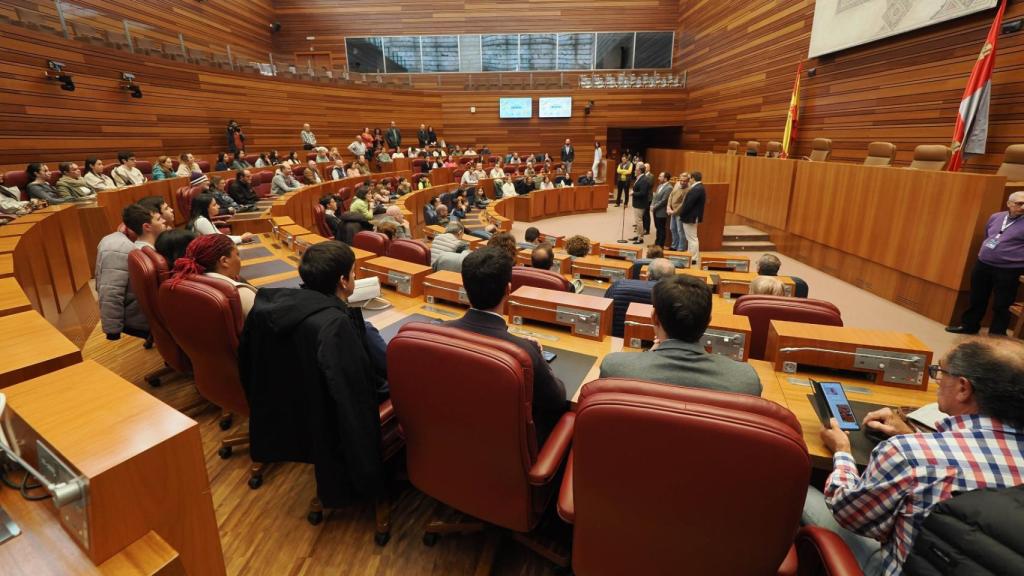 'Jornada de Puertas Abiertas' en las Cortes de Castilla y León