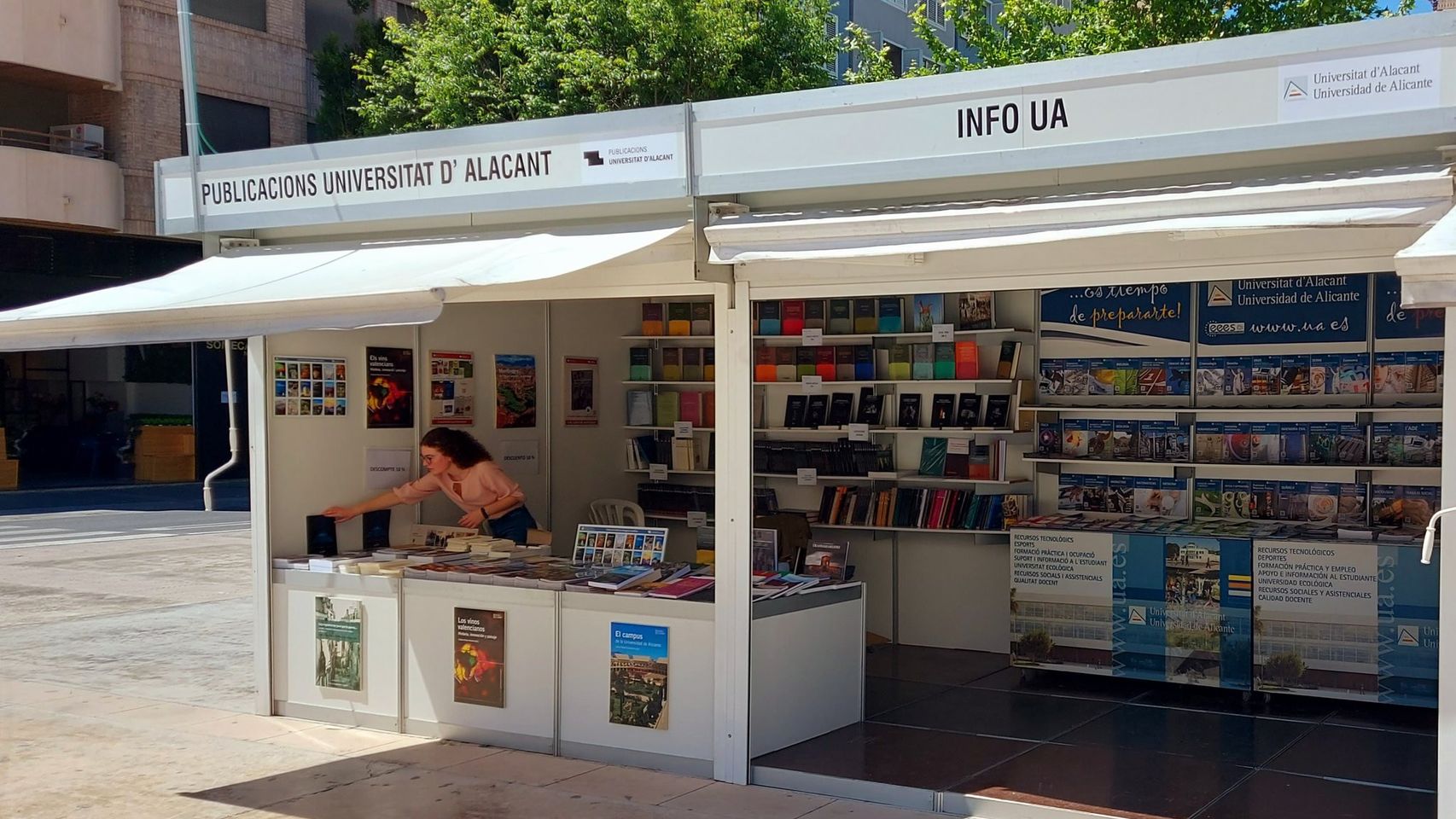Caseta de la Universidad de Alicante.