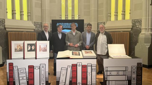 Los ejemplares donados al Marq.