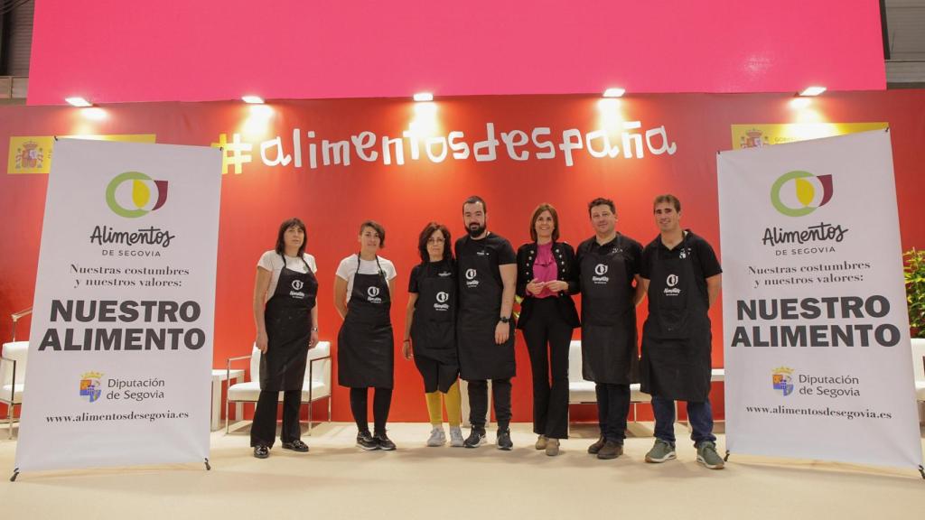 Alimentos de Segovia, en el Salón Gourmets de Madrid