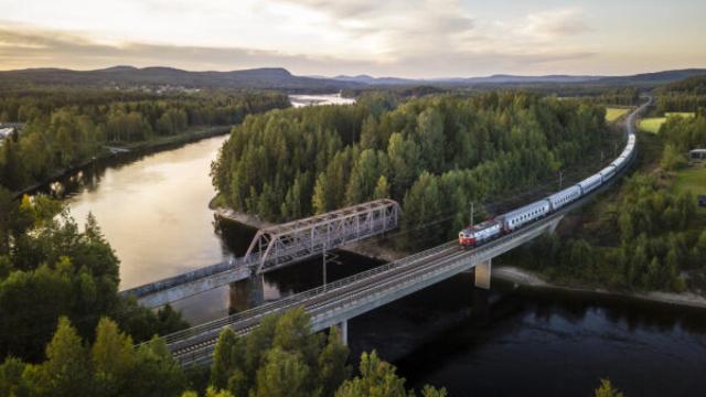 Imagen de archivo del North Bothnia Line, un proyecto en el que participa AECOM como asesor (SWECO).