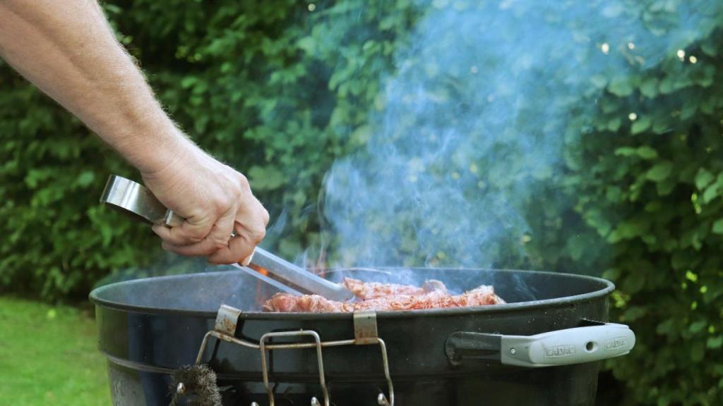 Imagen de archivo de una barbacoa