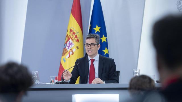 El ministro de la Presidencia, Justicia y Relaciones con las Cortes, Félix Bolaños.