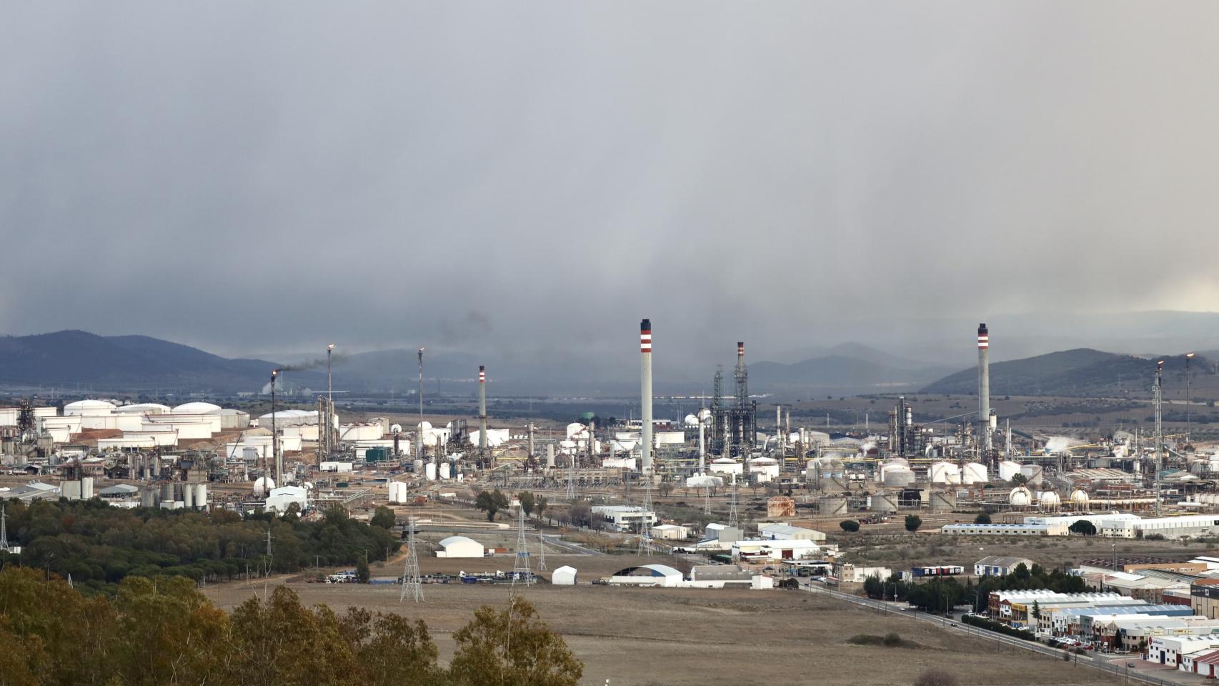 La planta petroquímica de Repsol en Puertollano (Ciudad Real)