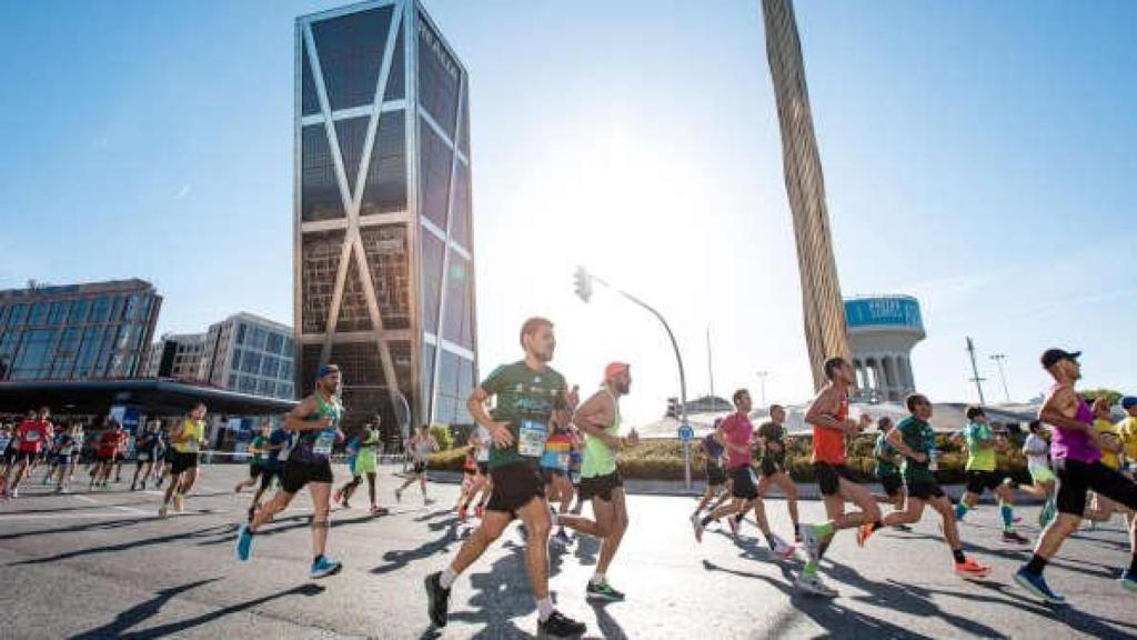 La Zurich Rock ‘n’ Roll Running Series de Madrid en su edición de 2023 pasando por Plaza Castilla.