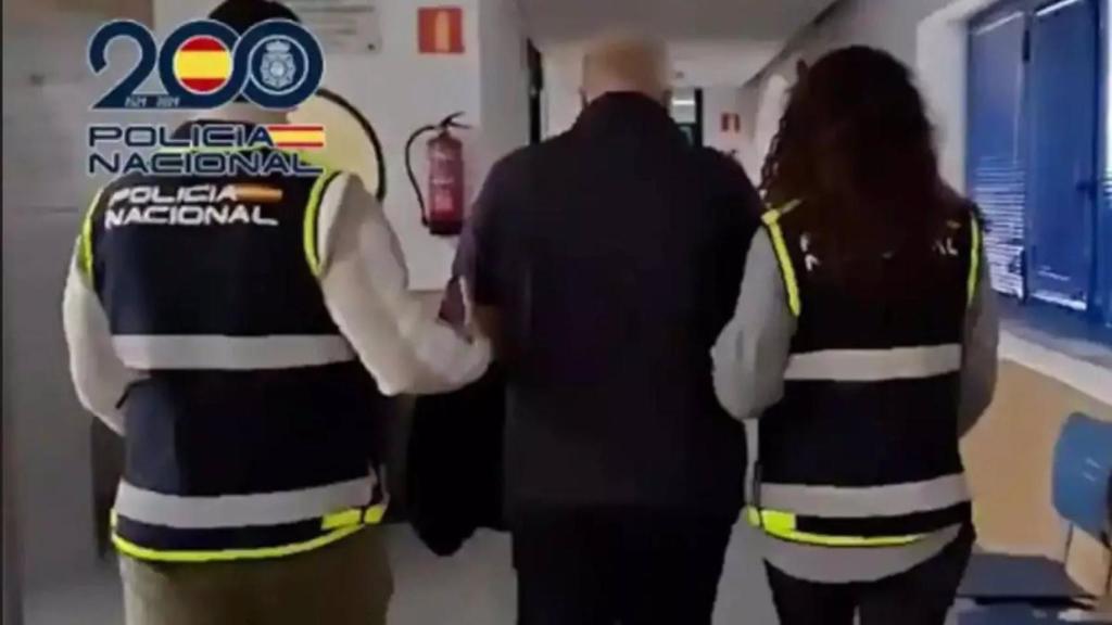 Momento de la detención del líder de la Mocro Maffia.