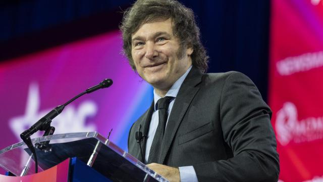 El presidente de Argentina, Javier Milei, en una imagen de archivo.