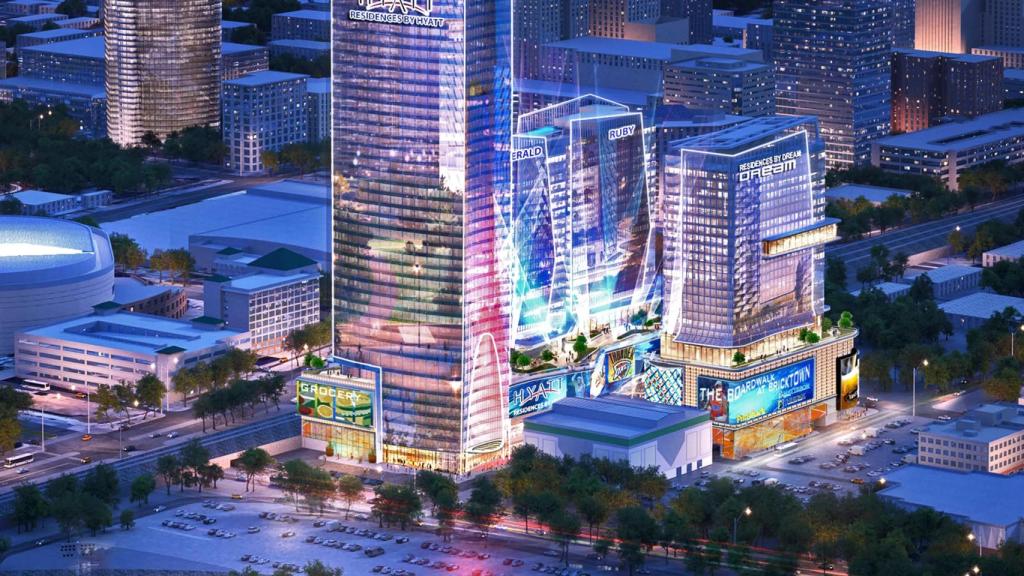 Centro de ocio en Oklahoma, The Legends Towers