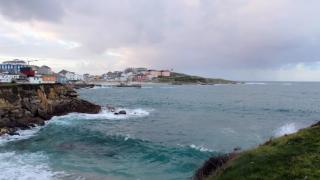 Vista panorámica de San Cibrao