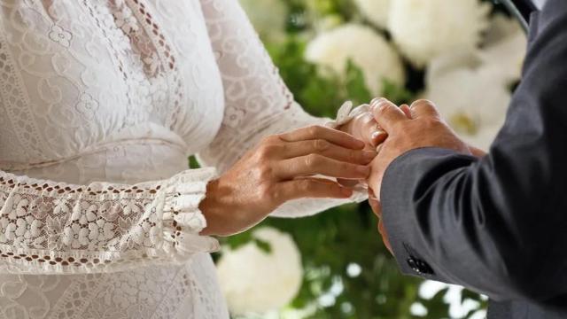 Imagen de archivo de la celebración de una boda