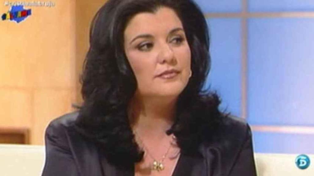 Cristina Blanco en una fotografía perteneciente a un programa de televisión.