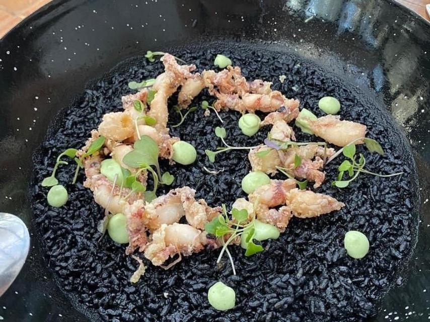Uno de los arroces del restaurante.