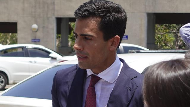 Juango Ospina, el abogado de los Arrieta, este 24 de abril.