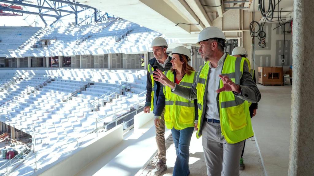 Visita a las obras. EE