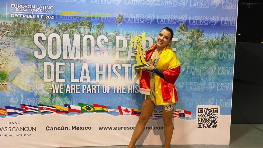 Campeona del mundo de bachata en 2021