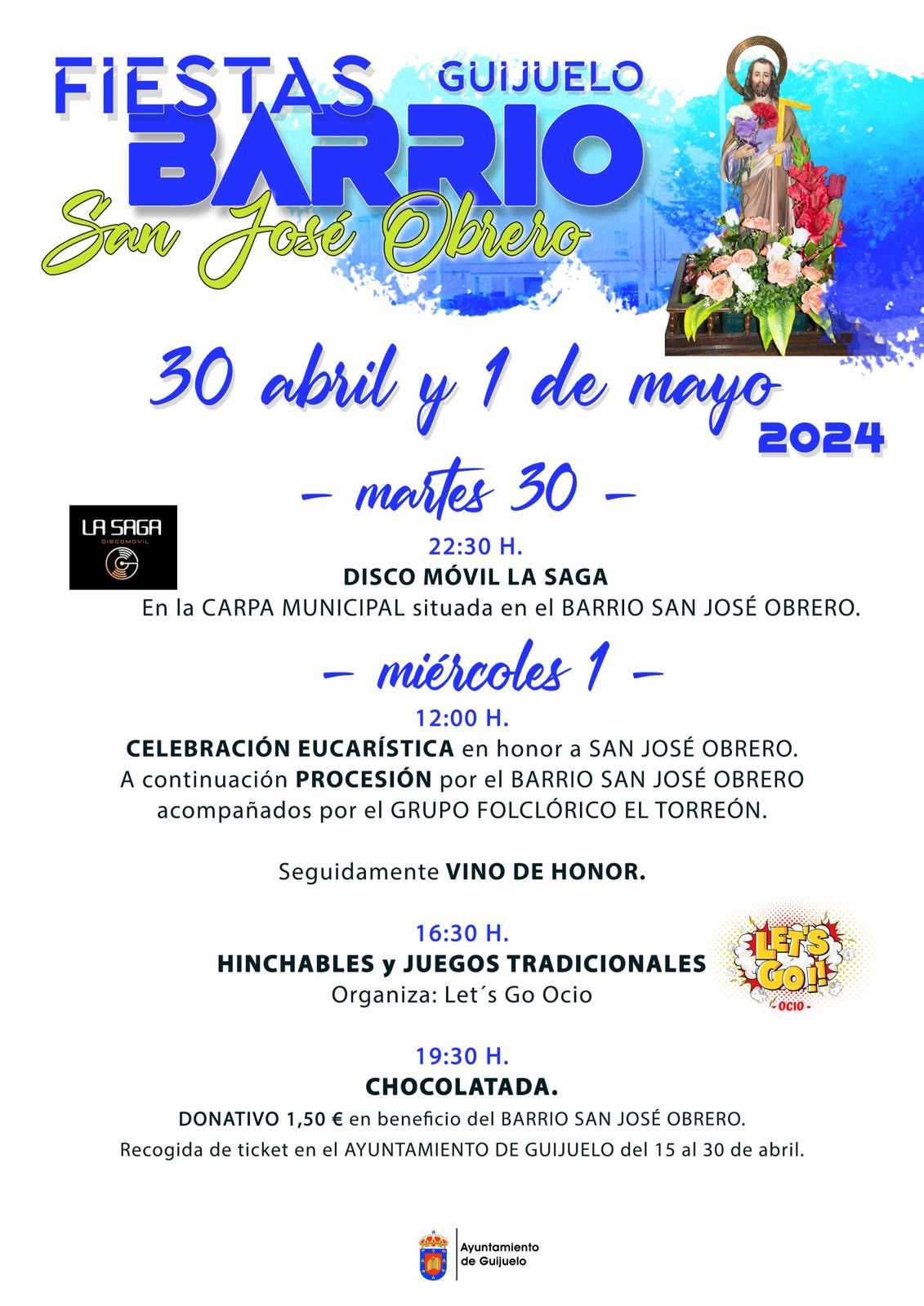 El barrio de San José de Guijuelo prepara actividades para sus fiestas