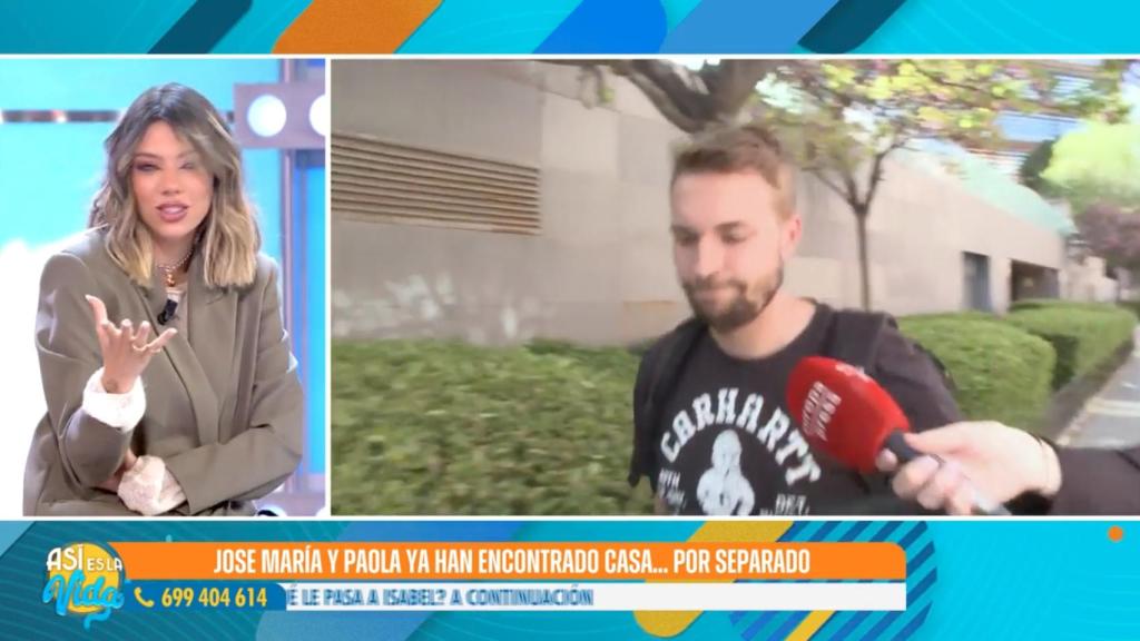 Alejandra Rubio en 'Así es la vida'.