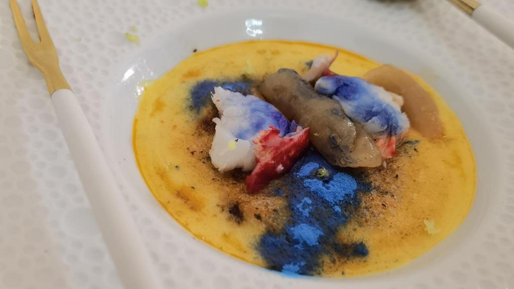 La boloñesa de bogavante azul del Coocon Lab de Espacio Montoro.