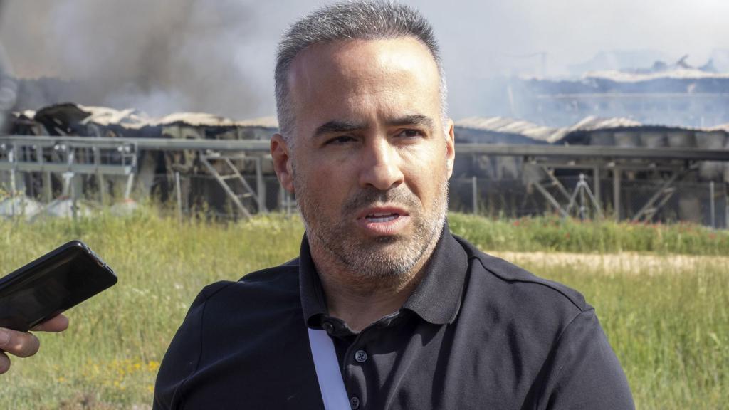 El CEO del Grupo Rujamar, Rubén Martínez, en declaraciones a los medios.