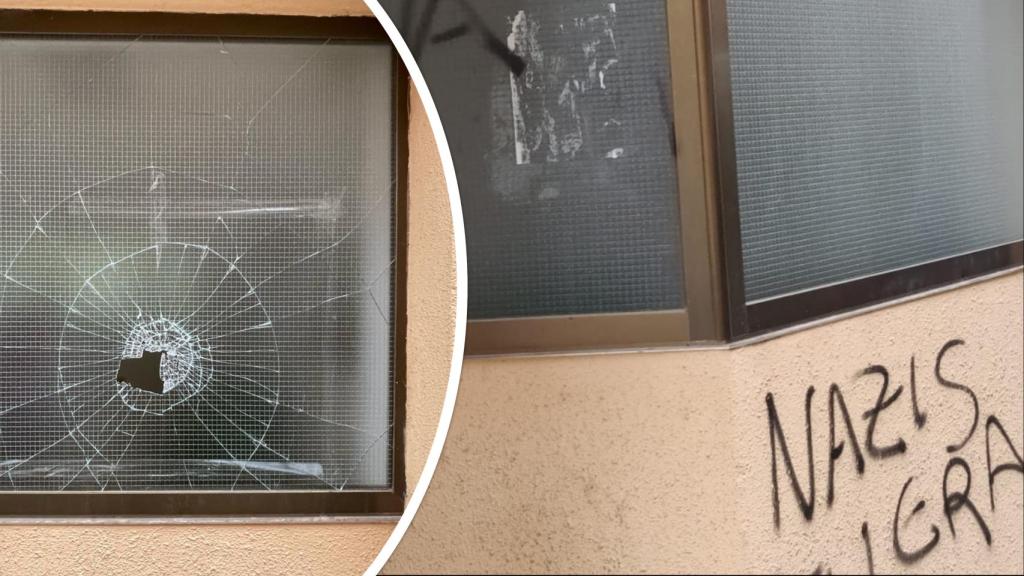 Ataque a la sede de Vox Soria
