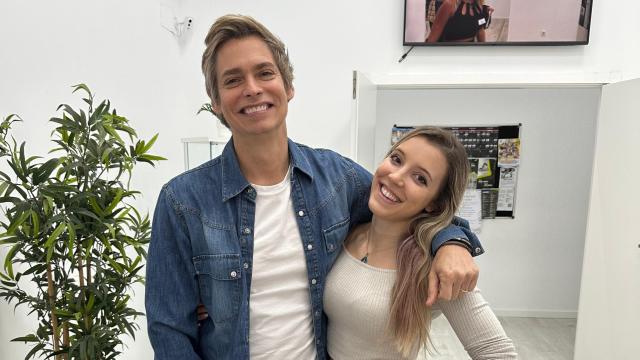 Yolanda Rufino junto a Carlos Baute en una foto de la semana pasada